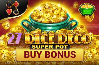 Dice Deco Super Pot