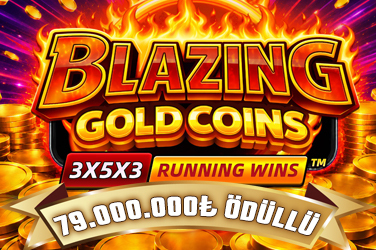 Blazing Gold Coins RUNNING WINS™